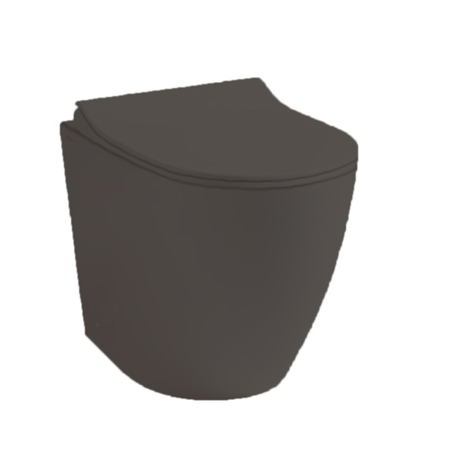 Abattant Wc Pour Althea Coque Terre-Suspendu-Monobloc