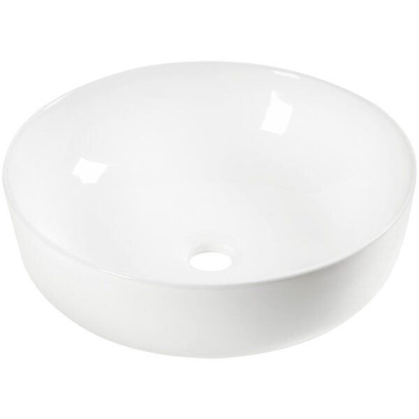 Umywalka nablatowa KR-98 biała KERRA