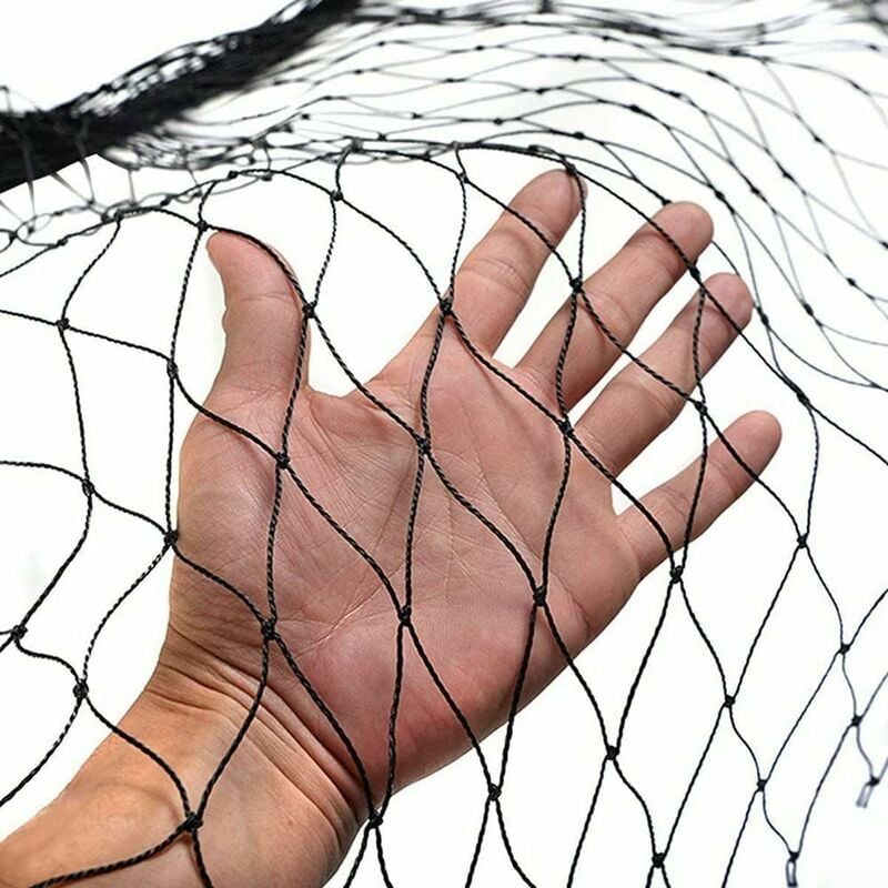 Filet anti-oiseaux, Maille 【1,5*1,5 cm】10 m * 5 m , filet anti-oiseaux, filet de protection solide pour bassin de jardin, pour fruits, légumes - 2