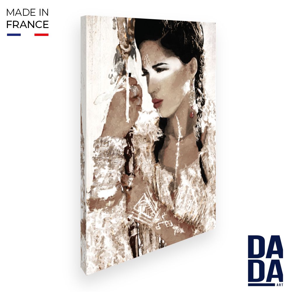 Art Mural Noir Et Blanc Tableau Toile Vintage Coiffeur Noir Et Blanc - Décoration Murale Salon 50x70 Cm Tableau Déco Coiffeur