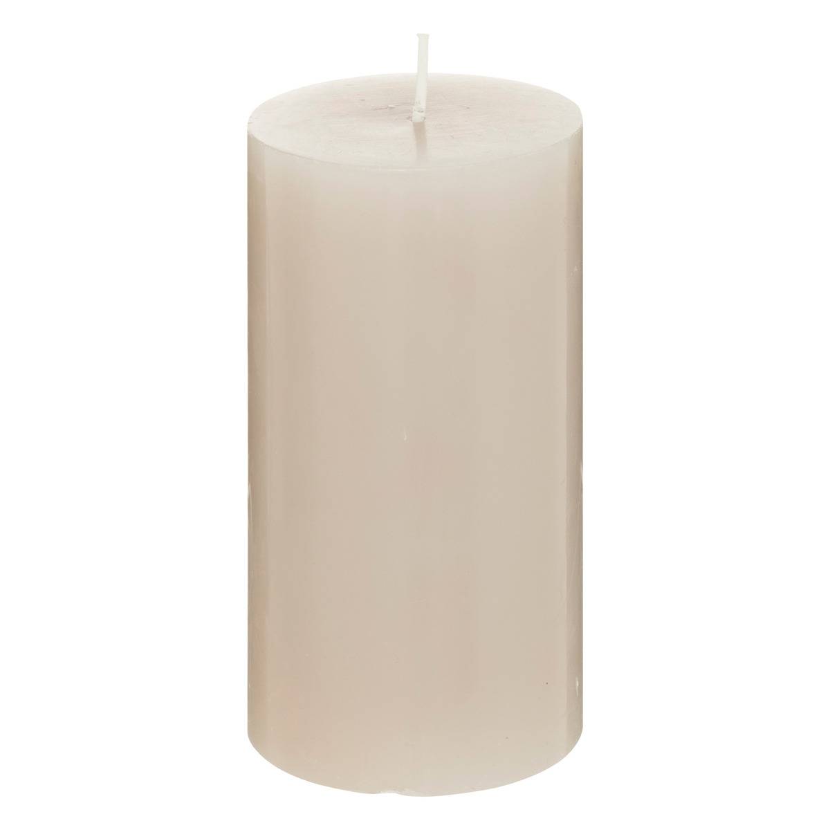 Bougie Atmosphera Jaune - 395g, Diamètre 6.8 Cm, Hauteur 14 Cm, Durée De Combustion Environ 30 Heures
