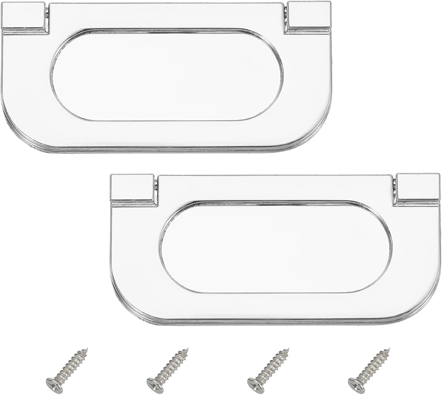 Qixuer 20Pcs Porte Tiroir Encastré Poignée,Poignée Encastrée Ronde
