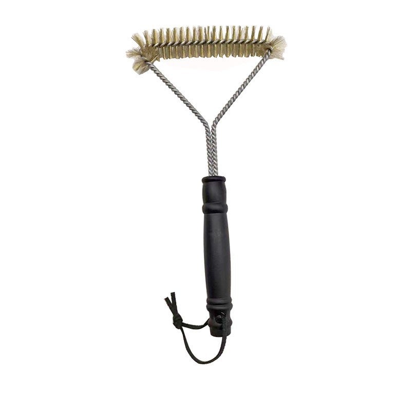 Szczotka do grilla, trójkątna szczotka do czyszczenia grilli gazowych, węglowych i elektrycznych, 30,5 cm