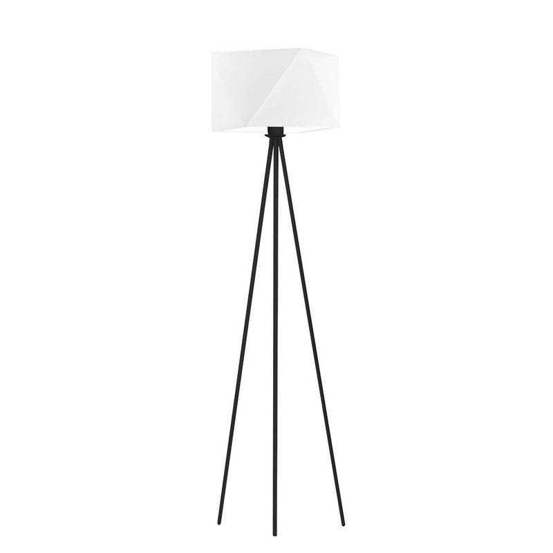 Lampa stojąca podłogowa trójnóg z abażurem diament JOLLY