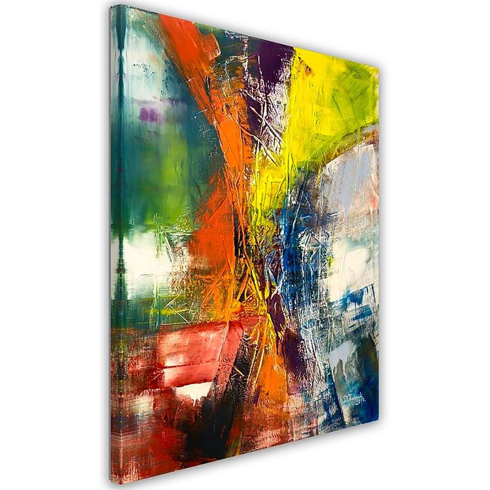 Tableau abstraction 72 - 40 x 50 cm - 2