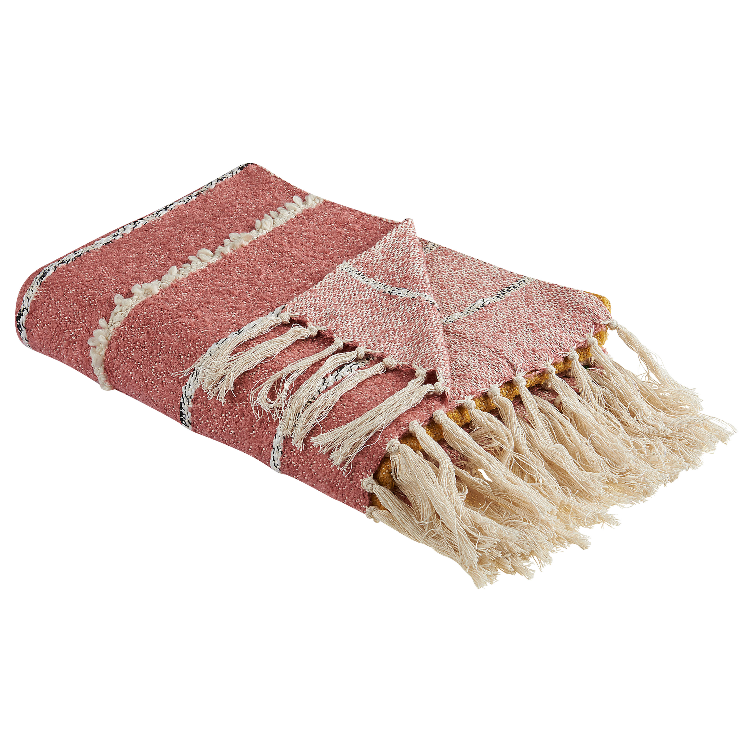 Couverture bohème en coton tissé • Mille et une couverture