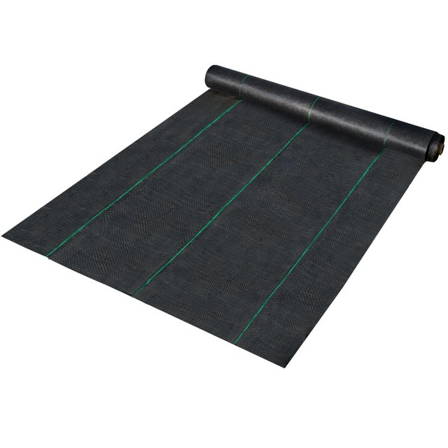 Toile Géotextile Anti-Mauvaises Herbes Tissée 91,4 × 1,83 m SucceBuy – Barrière Jardin Anti-UV Perméable pour Allées, Terrasses et Potagers