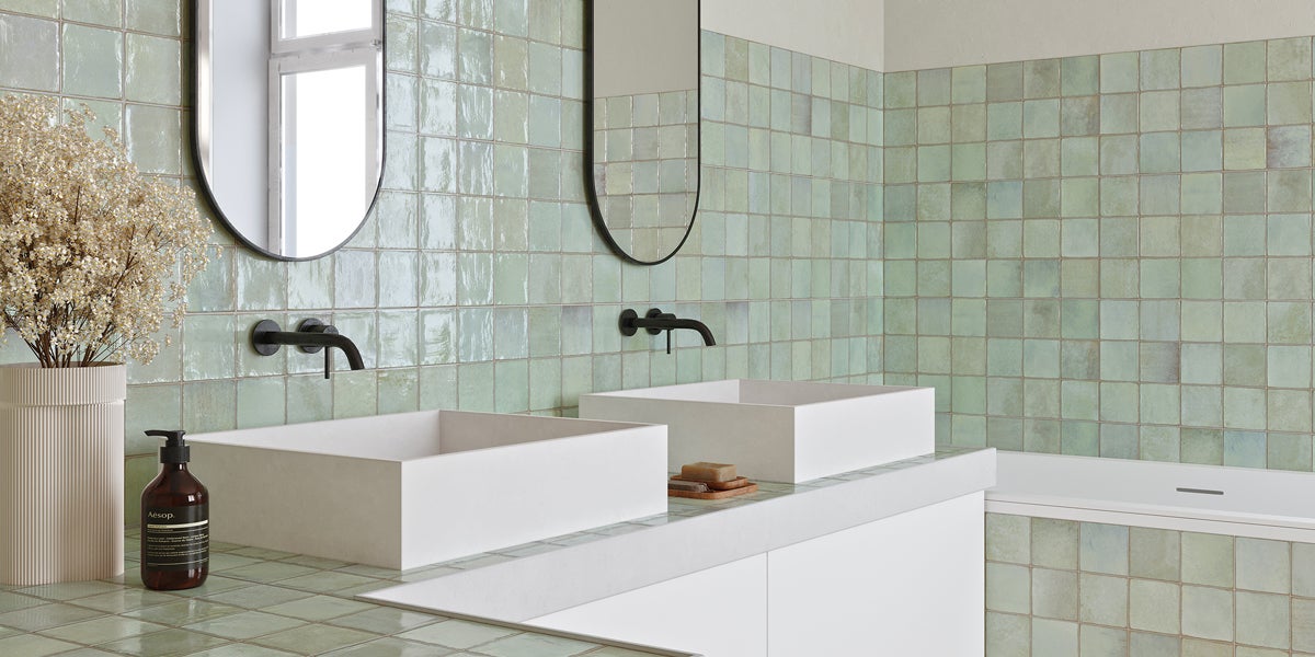 Carrelage mur effet zellige Abanilla turquoise 32x62,5 cm - Réflex Boutique - 3