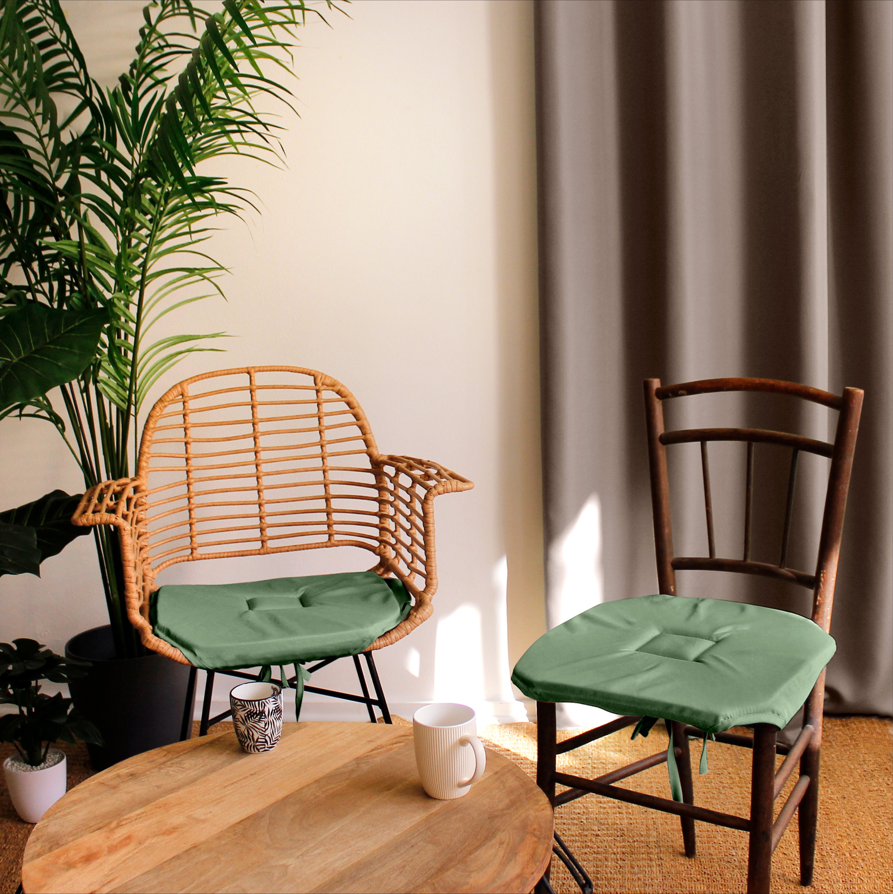 Galette De Chaise Nelson 40x40 Cm Écume - 100% Polyester STOF - Confortable Et Élégante