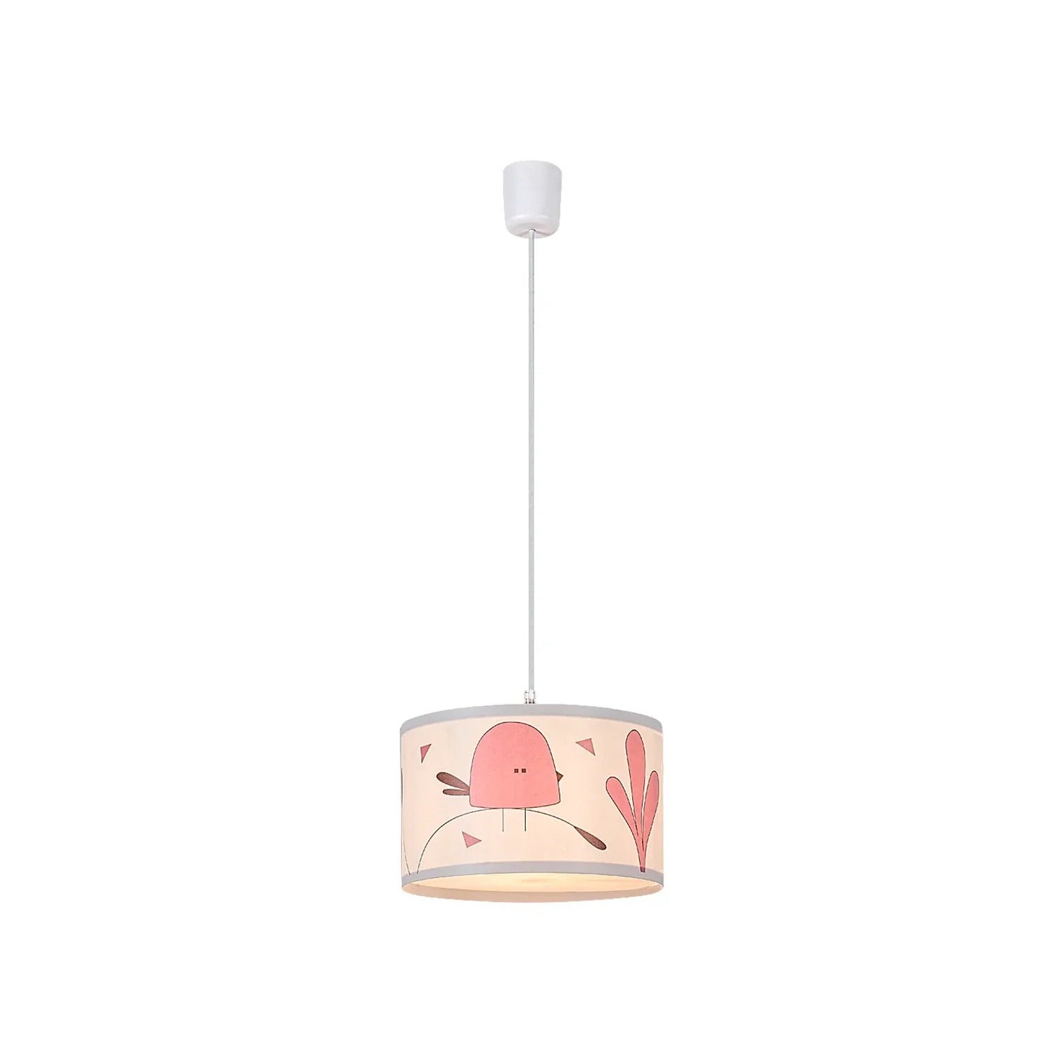 Lampa wisząca Fowly multikolor 1xE27x40W dziecięca wym: 80 x 28 x 28 cm tworzywo sztuczne Rabalux