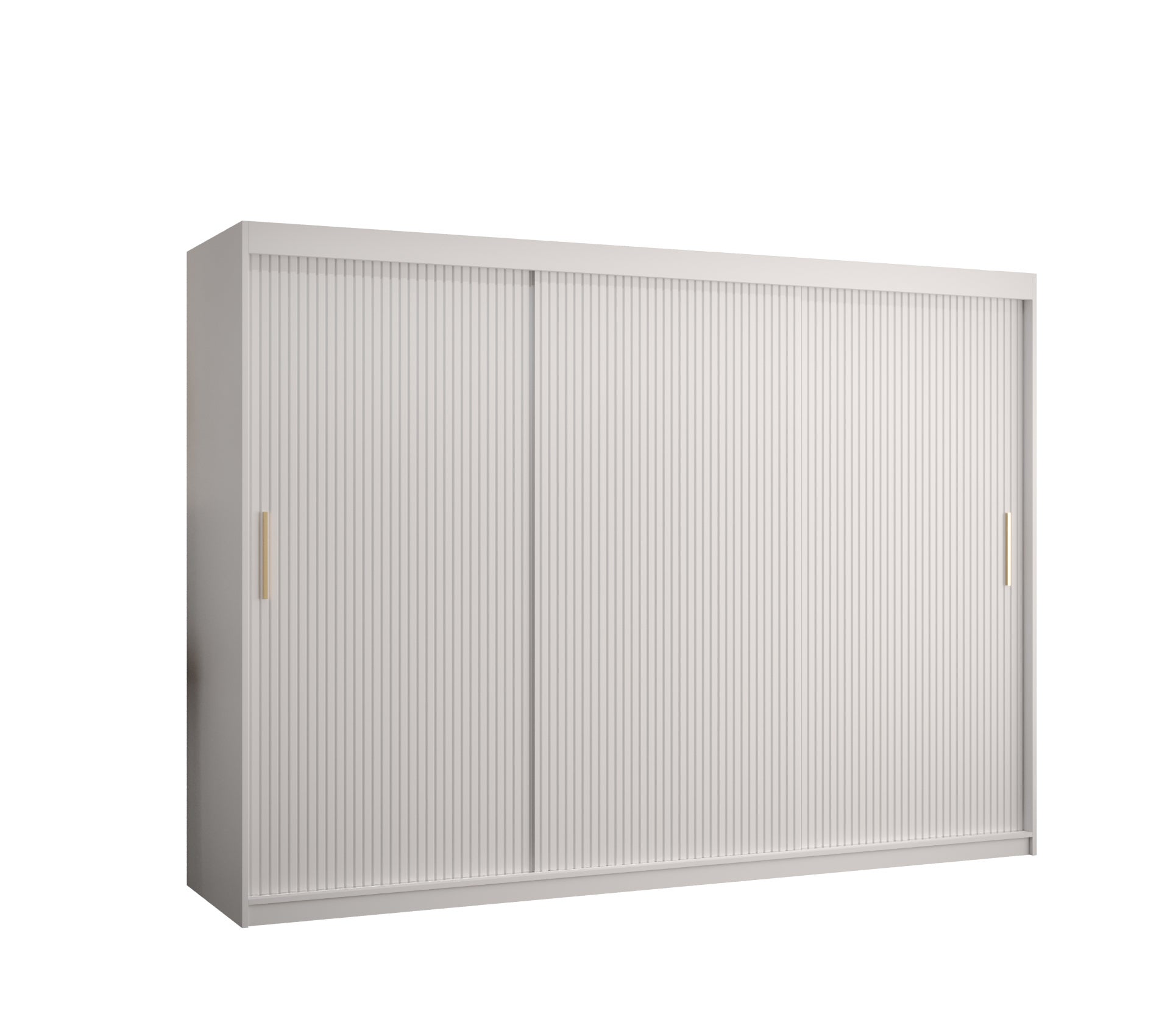 Szafa przesuwna garderoba RIFLO SLIM 1 250 x 62 x 200 cm Biały - Abiks Meble
