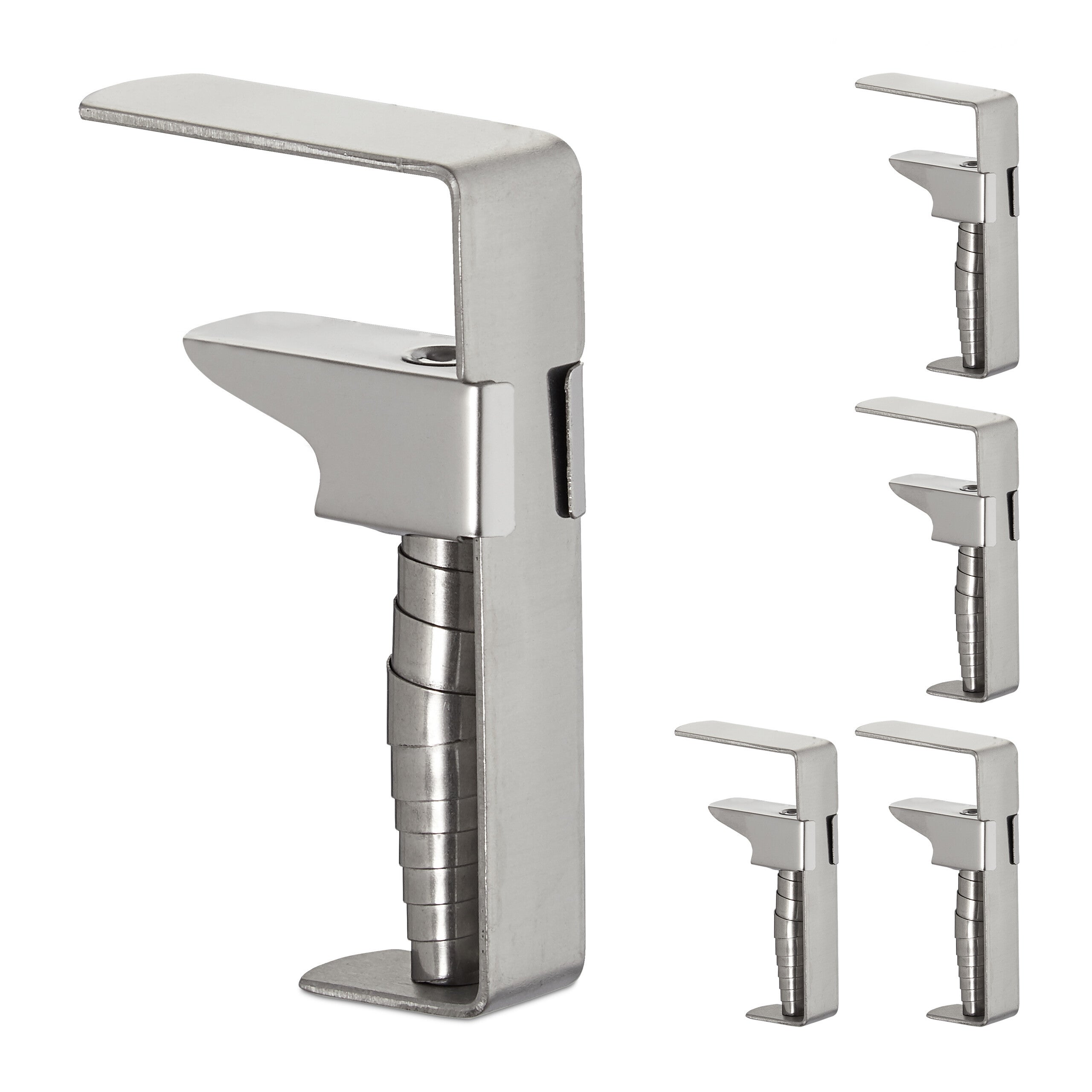 Pinces à Nappe En Acier Inoxydable, 12 Pièces, Pour Table De Jardin Exterieure Salle A Manger Table A Manger Familiale Hauteur 4 5cm 97310785