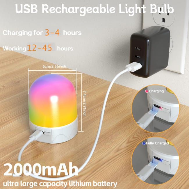 EDISHINE Set di 2 lampade da parete a batteria per interni, RGBW LED senza collegamento di alimentazione, E27 dimmerabile con telecomando, 12 colori, 2 modalità dinamiche, 3 temperature di colore,nero EDISHINE Set di 2 lampade da parete a batteria per interni, RGBW LED senza collegamento di alimentazione, E27 dimmerabile con telecomando, 12 colori, 2 modalità dinamiche, 3 temperature di colore,nero