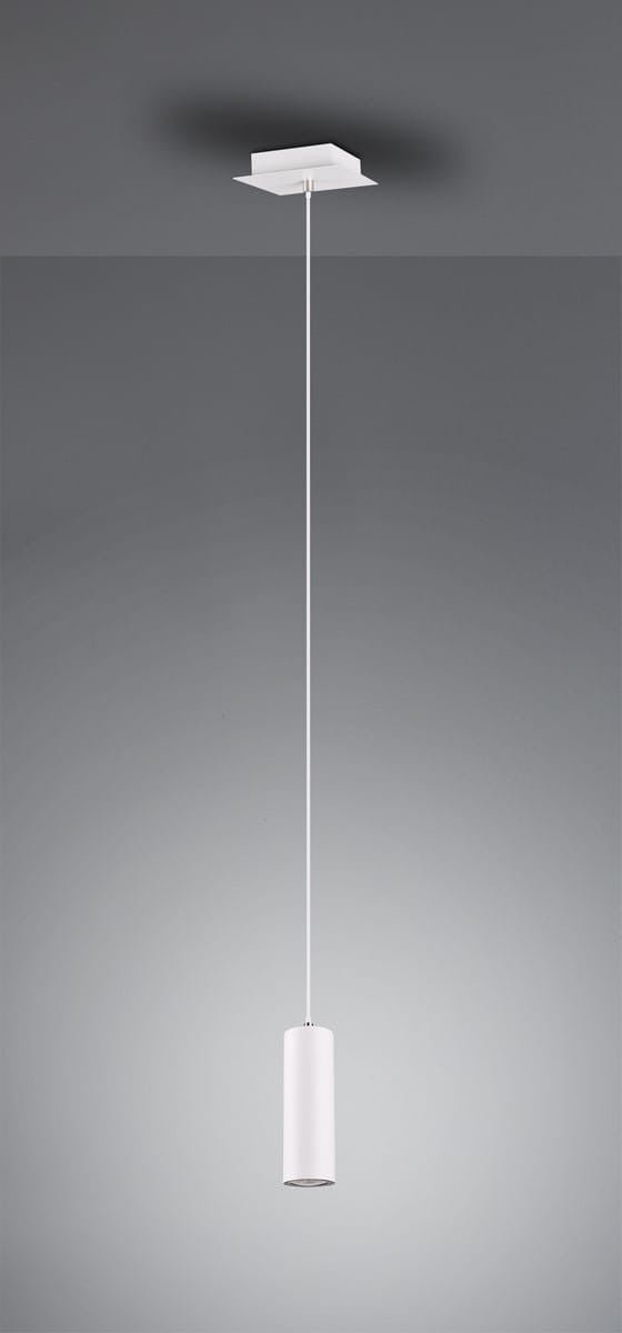 Lampa wisząca MARLEY biała 1xGU10x35W metal wym:150x12x12cm IP20 Trio