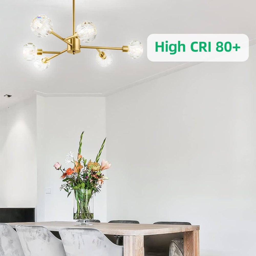 IOOMVOL Lot de 6 ampoules LED G9 3W, équivalent à un halogène de 30W, blanc froid 6000K 380LM, pour chambre à coucher, salon, cuisine, jardin - 5