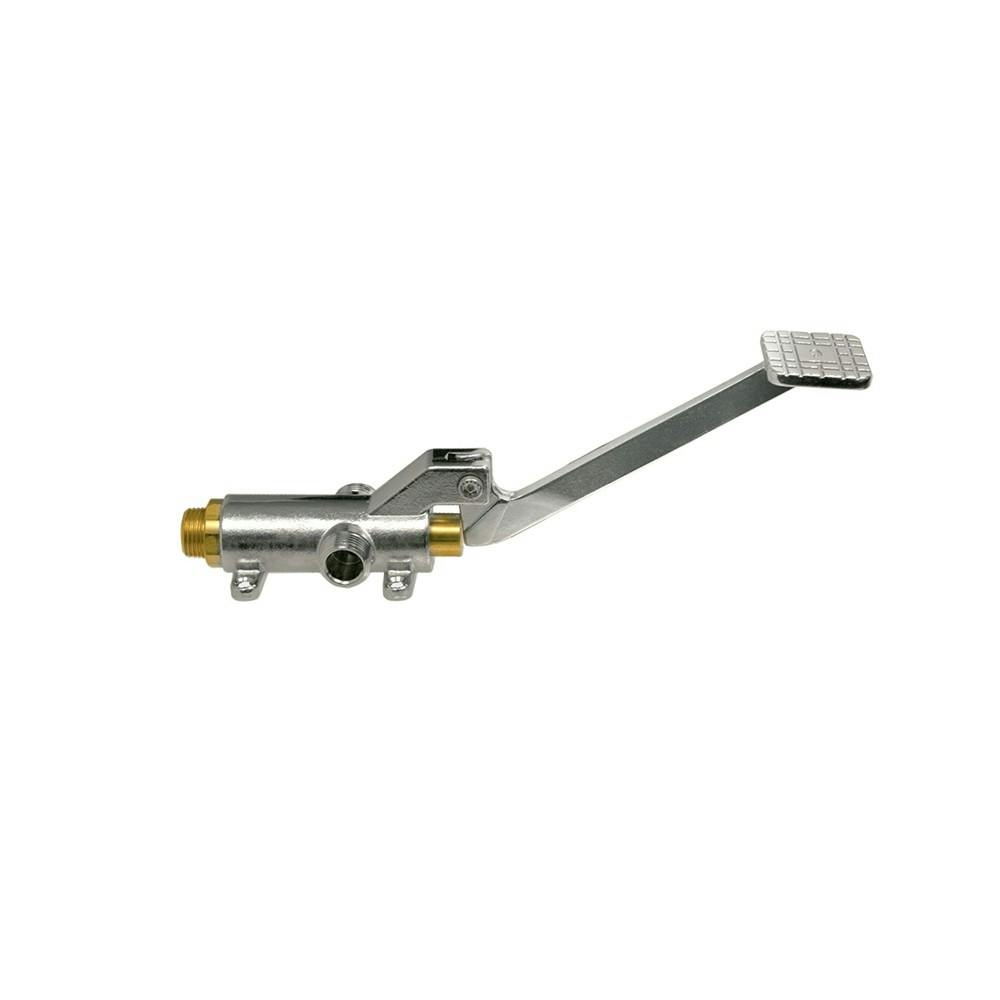 Grifo pedal para lavamanos industrial mezclador 2 aguas - pd-171