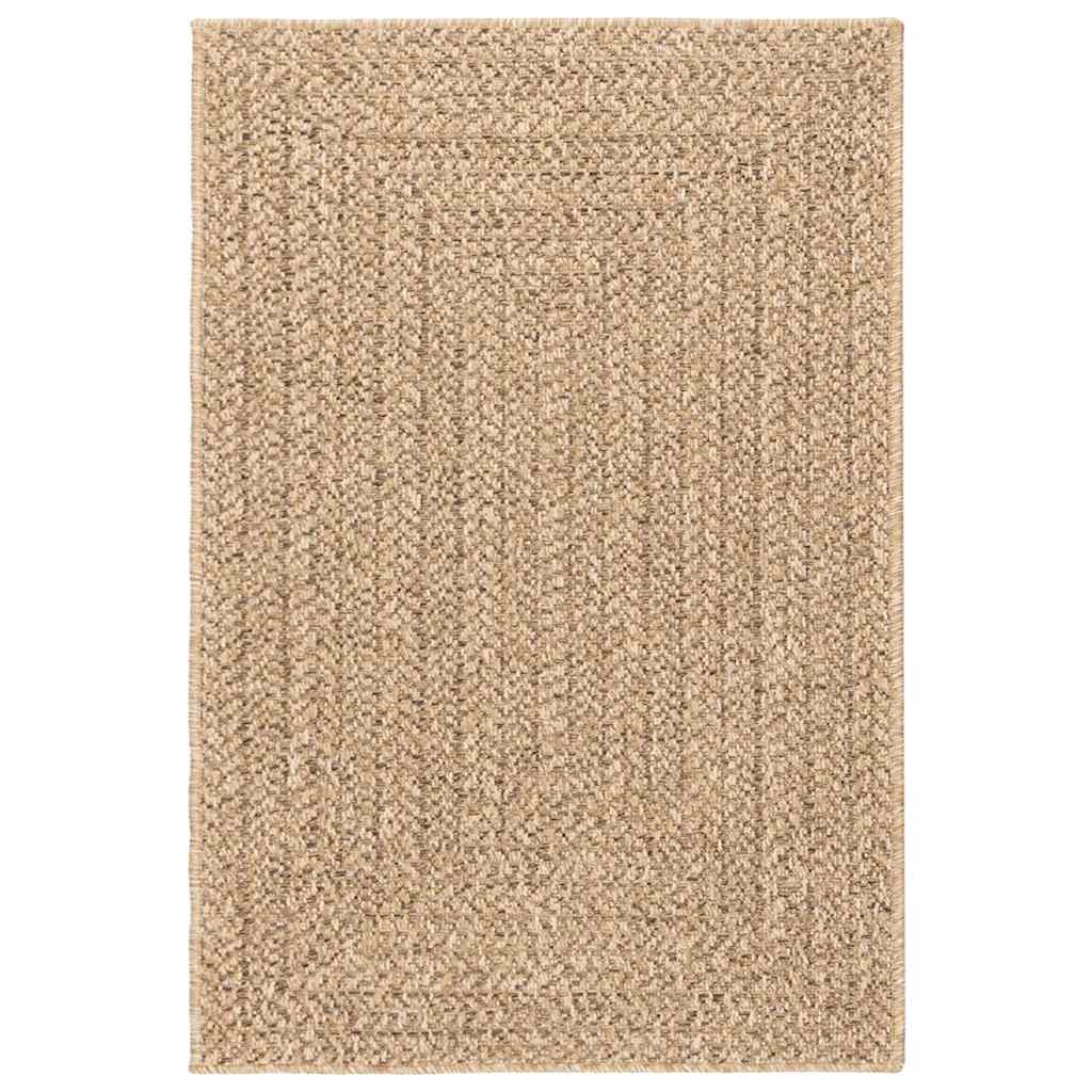 vidaXL Tapis 120x170 cm aspect jute intérieur et extérieur - 3