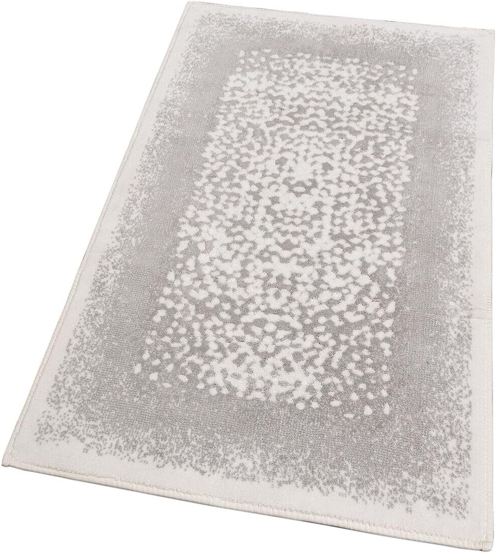 Vintage Miękki Chłonny 60x100 Cm Bawełniany Dywanik do łazienki Lub Sypialni Szary