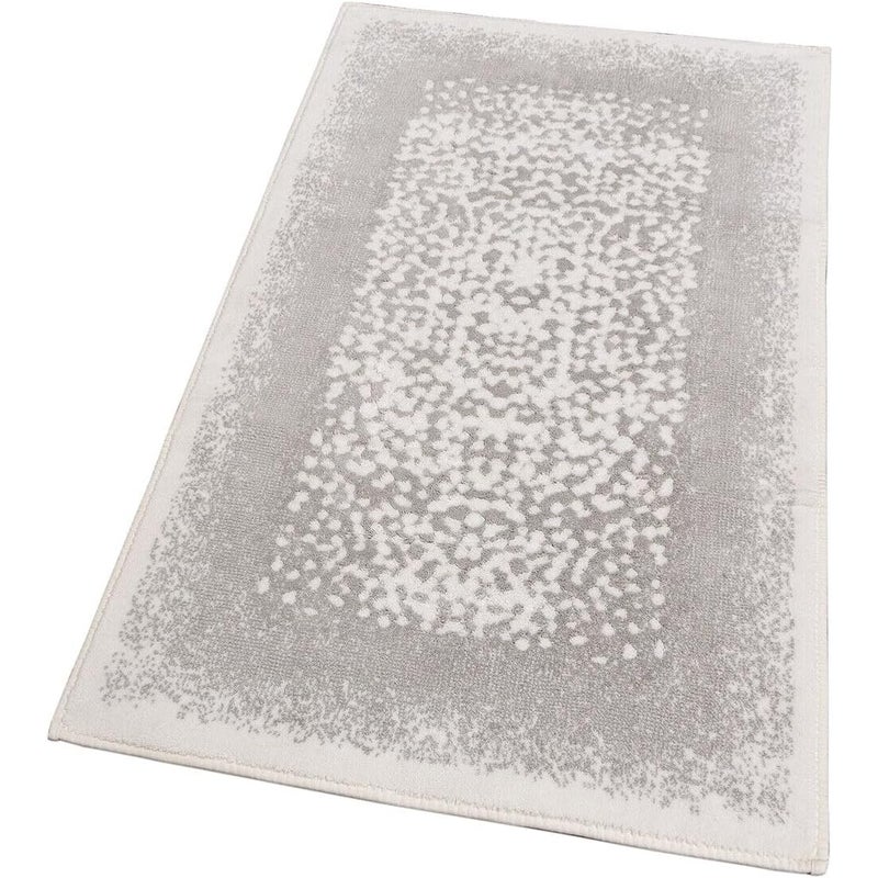 Vintage Miękki Chłonny 60x100 Cm Bawełniany Dywanik do łazienki Lub Sypialni Szary