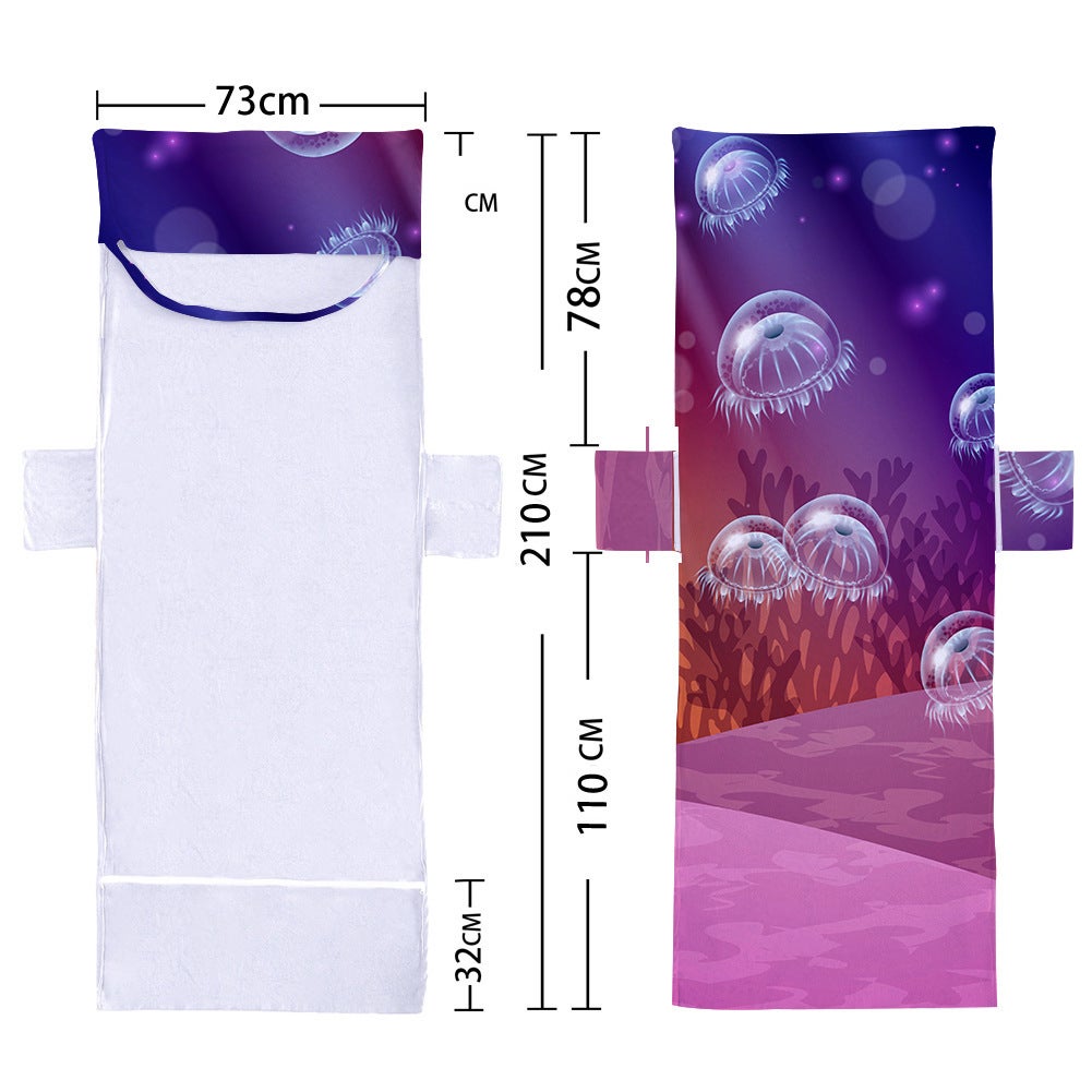 Copertura Sdraio Jemidi 80x200 Cm - Telo Spugna Per Lettino Spiaggia E Piscina