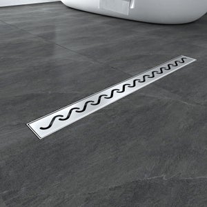 Canale Doccia Scarico A Pavimento Scarico Doccia Scarico In Acciaio Inox 60 Cm - Foto 13