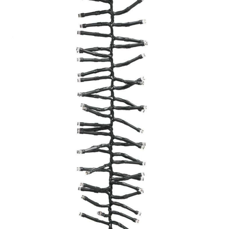 vidaXL Gruppo Stringa LED con 3000 Luci LED Bianco Caldo 23 m PVC - 6