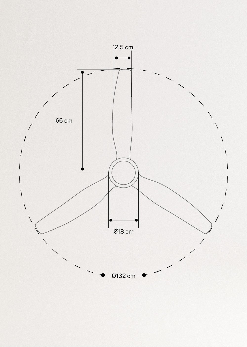 WINDSTYLANCE DC - Ventilateur de Plafond 40W Silencieux Ø132 cm - Sans lumière et avec WIFI + télécommande - 8