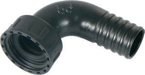 Claber 8613 Connettore A Due Vie, Nero