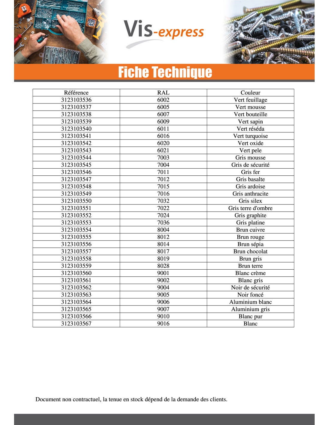 Vis autoperceuse Tête hexagonale TH 4.8X35 Rondelle d'étanchéite EPDM Acier zingué RAL7015 gris ardoise-10 pièces - 3