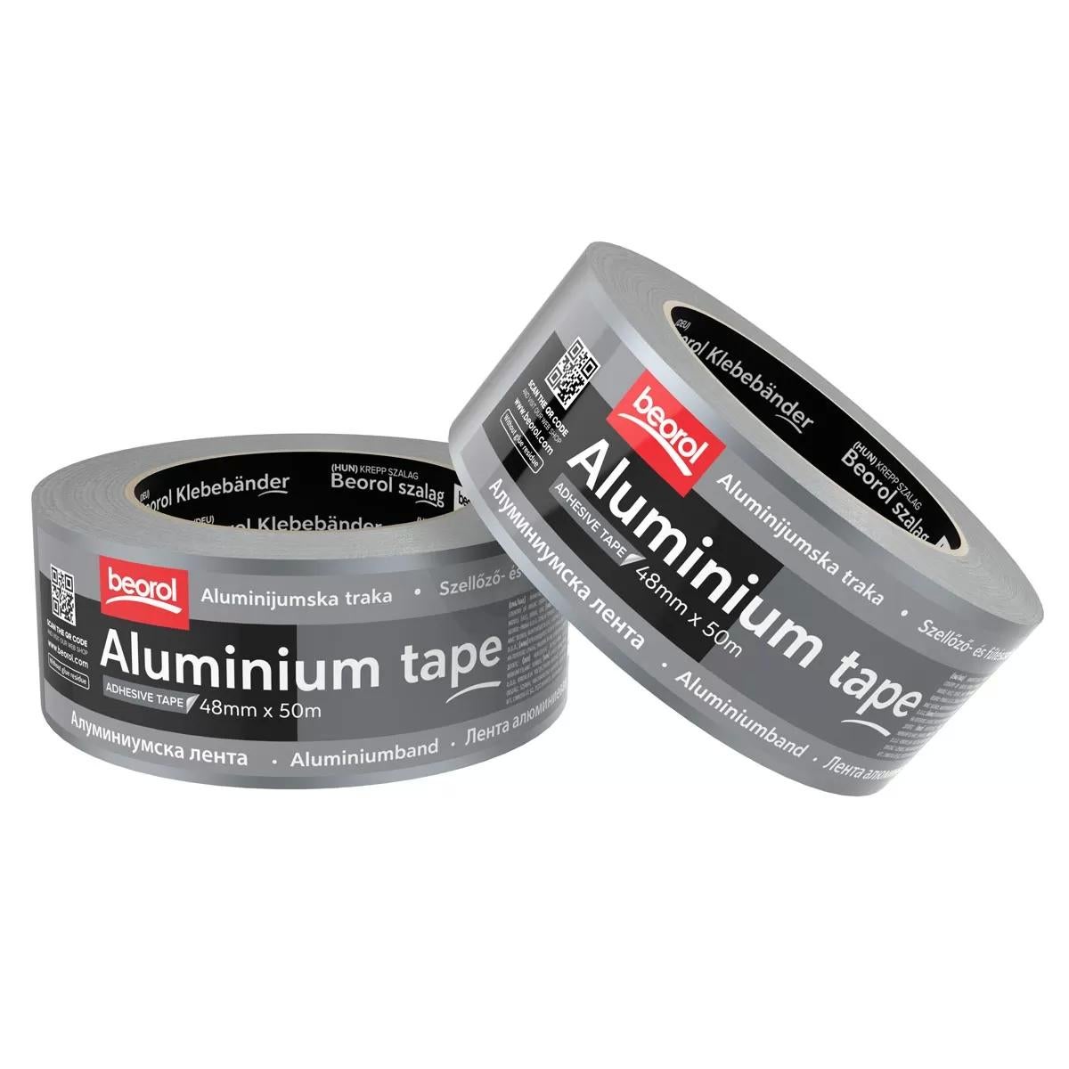 Banda adeziva de aluminiu, BEOROL latime 50 mm, 50 M