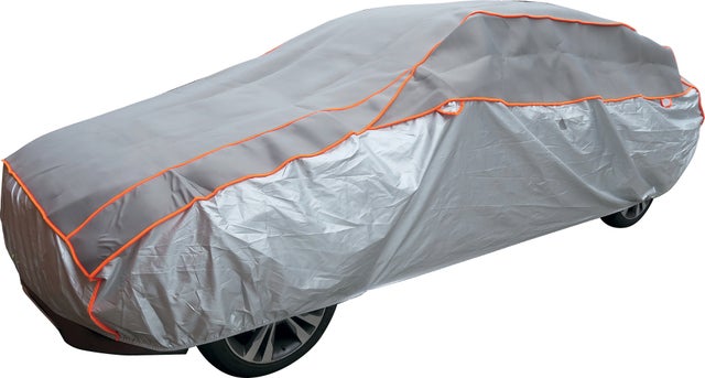Telo Copriauto Antigrandine Per Citroen C4 Cactus, Impermeabile E Traspirante In Tessuto Oxford, Con Antifurto E Cerniera Porta Conducente - 3