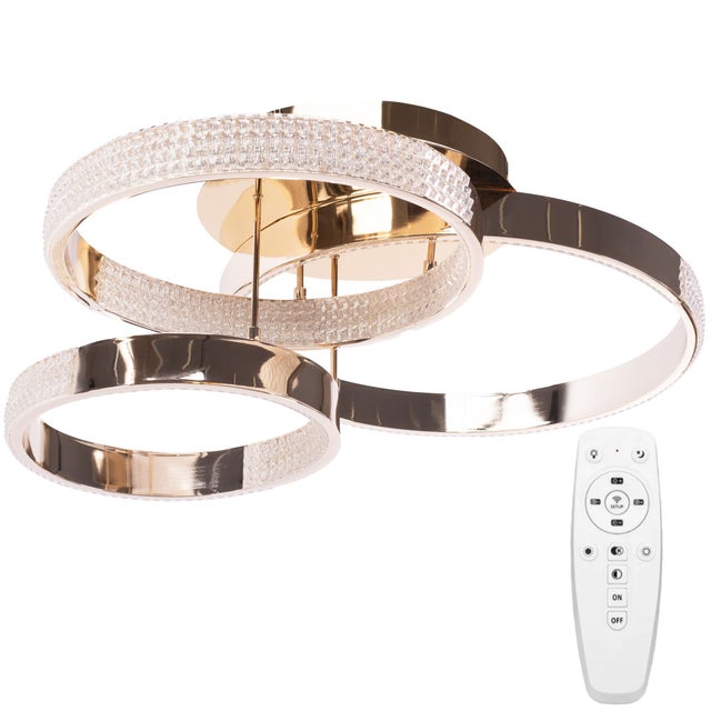 Lampa Sufitowa Led Toolight G003-C Złoty