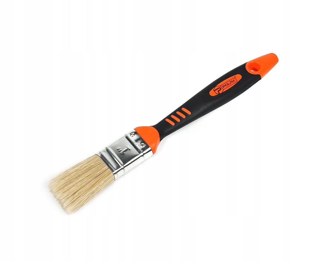 Pędzel płaski malarski ELITE naturalne włosie 2.5 cm Polax