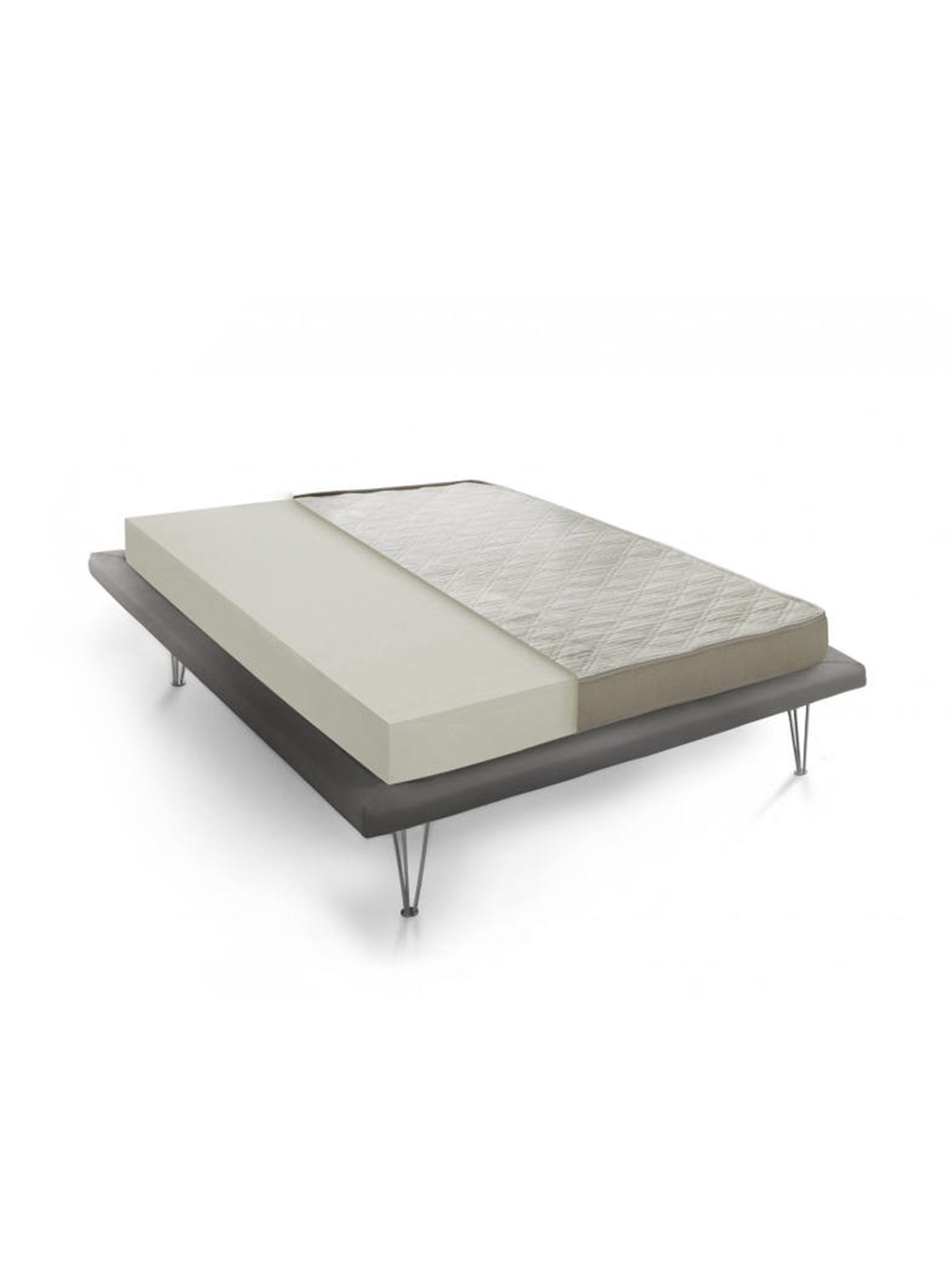 Giovanni Dolcinotti Parure de lit double pur coton 100% blanc