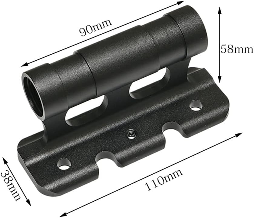 Support de fourche de vélo, porte-vélos à dégagement rapide, supports d'axe traversant, bloc de fourche avant pour toit de voiture pour 5 x 100 mm, - 2