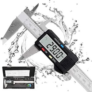 Calibro Digitale 150 Mm &ndash; Strumento Di Misura Di Precisione Con Display LCD E Custodia