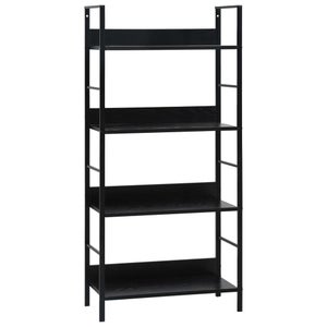 Libreria 4 Ripiani Rovere Sonoma 80x24x142 cm Legno Multistrato