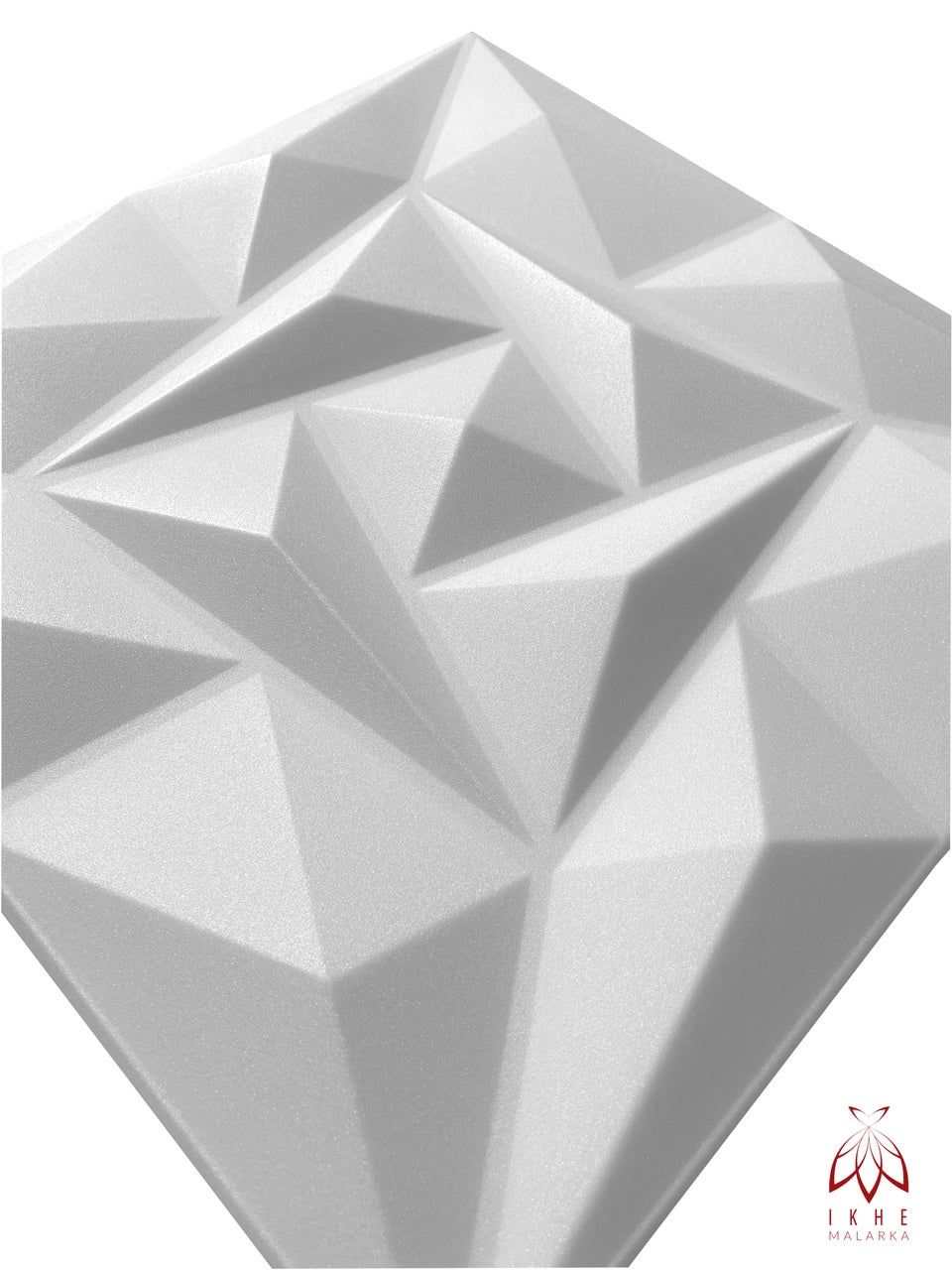 Panneaux muraux 3D décors revêtement mural panneaux de plafond POLYSTYRENE MATERIAL STYROPOR-TYPE 3mm force 24 pièces - 6 m² Quarz White - 4