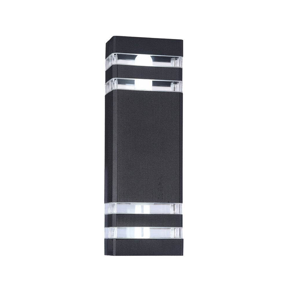 Kinkiet zewnętrzny UNTER DEN LINDEN czarny 2xE27x60W wym: 33x11x10 cm IP54 Maytoni