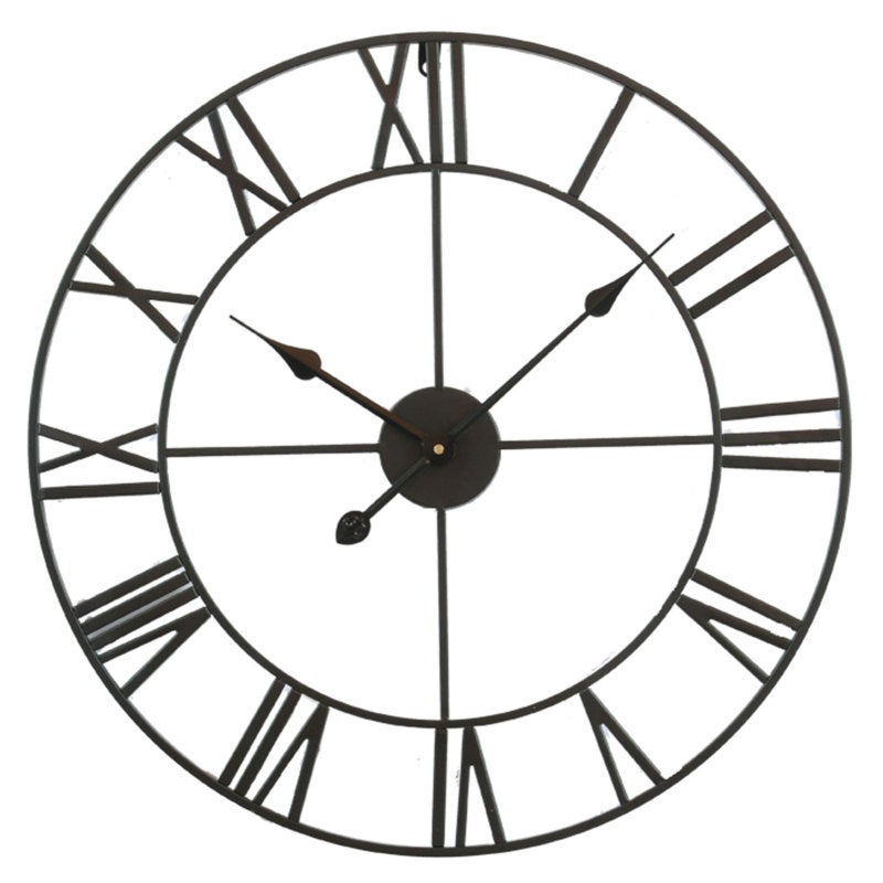 Horloge de bureau rétro Vintage à double sonnette, Style européen, avec