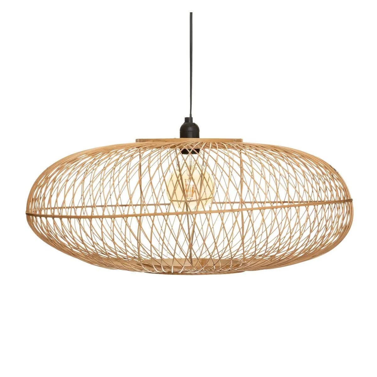Lampa wisząca Loren bambus 60cm