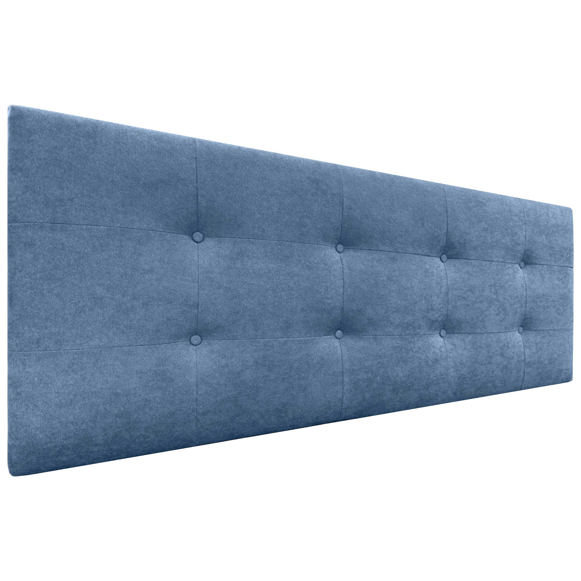 Cabecero Tapizado Acolchado DHOME 160cm - Tela Lila Acualine Antimanchas, Grosor 8cm, Para Camas De 150/160cm