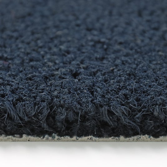 Paillasson - Tapis brosse Coco - Bleu - Ep. 23 mm - 2m x 5m - 3