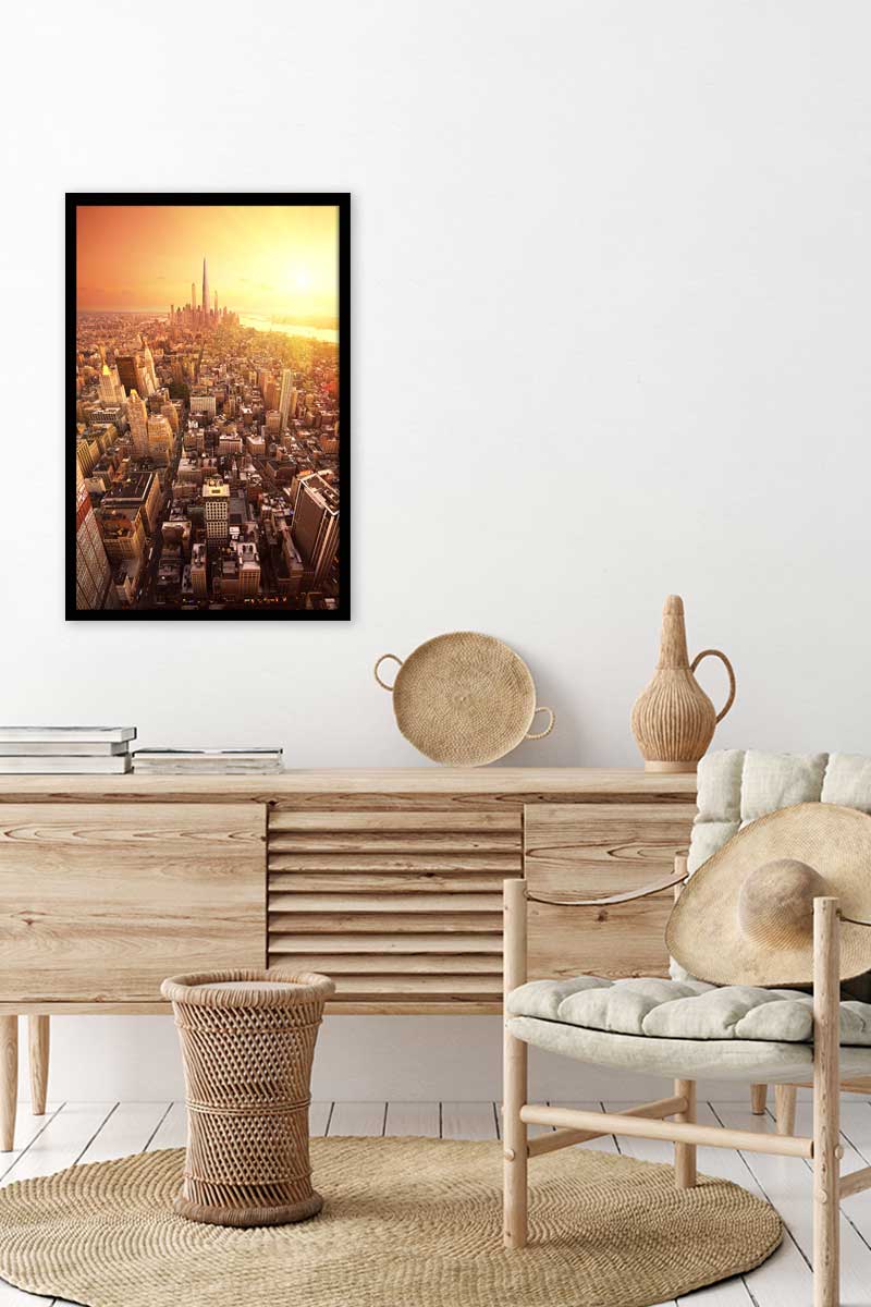 Poster New York Tramonto - 40x60cm - made in France - 4