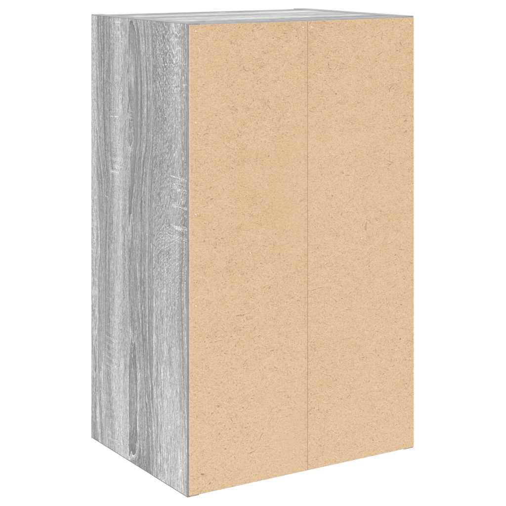 Bibliothèque sonoma gris 31x24x52 cm bois d ingénierie - 7