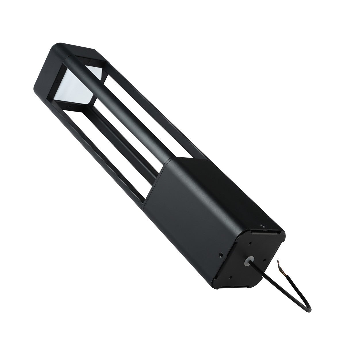 Italux Nutri Paletto da esterno da 60 cm, nero, bianco caldo 3000K, IP54 - 5