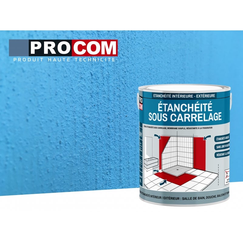 Level Plus Bande D'étanchéité B01 120/70 10 M Bleue Pour