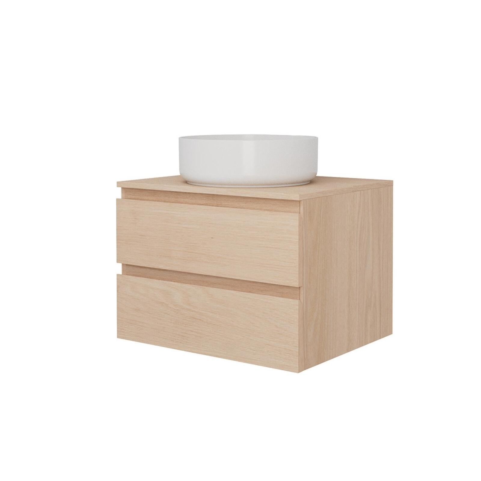 Ensemble meuble simple vasque SORRENTO 60 cm + vasque - 2