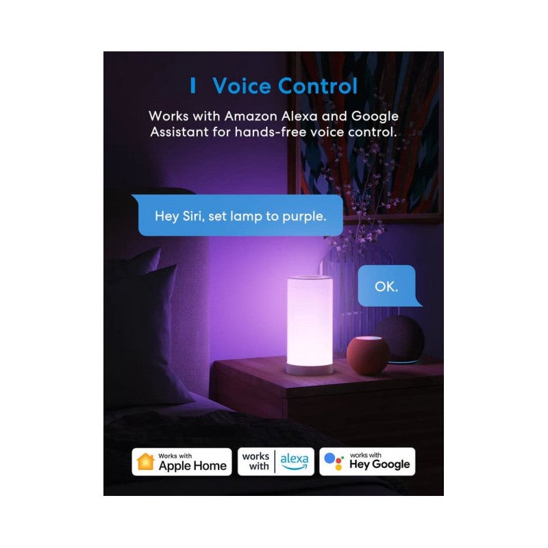 Lampe d'ambiance Wi-Fi Meross MSL430HK (version EU) - 4