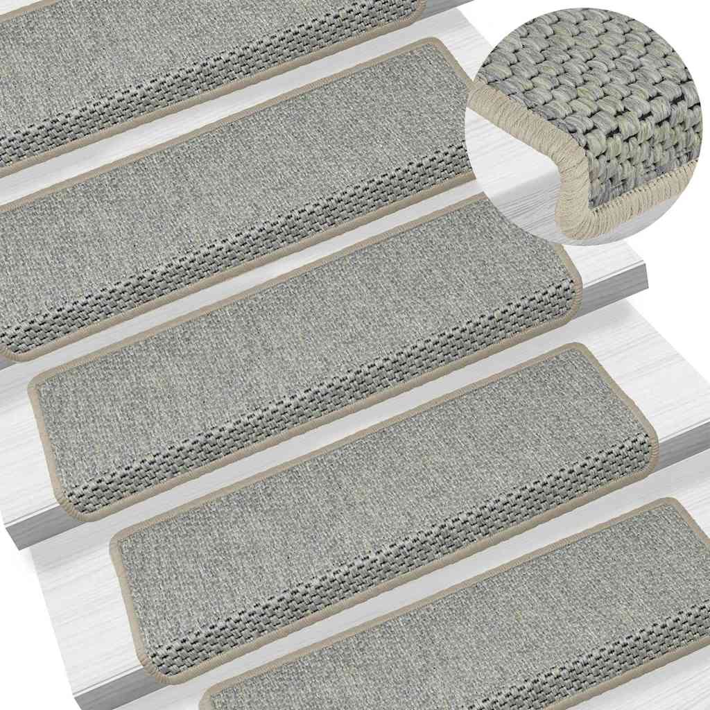 Tapis d'escalier autocollants 30 pcs | Paillasson d'escalier | Tapis de marche 65x21x4 cm vert CFW830605 - 6